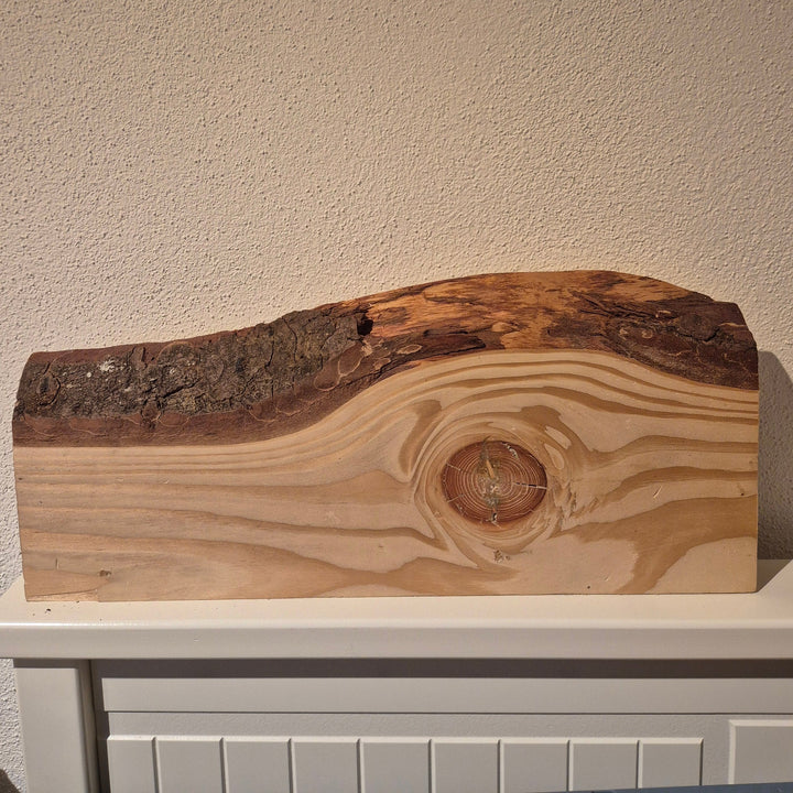Messerblock aus massiven Douglasienholz