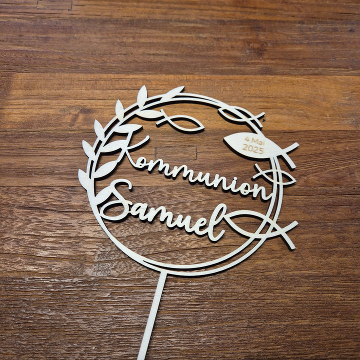 Cake Topper - Taufe, Kommunion, Konfirmation & Firmung