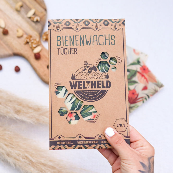 Bienenwachstücher Tropical | 3er Set