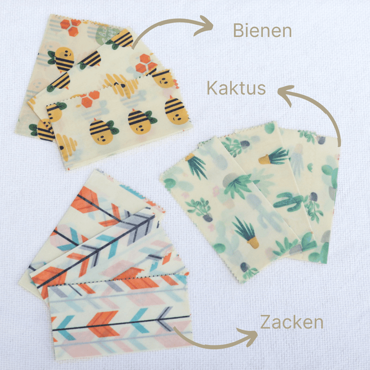 Bienenwachstücher Blätter | 3er Set