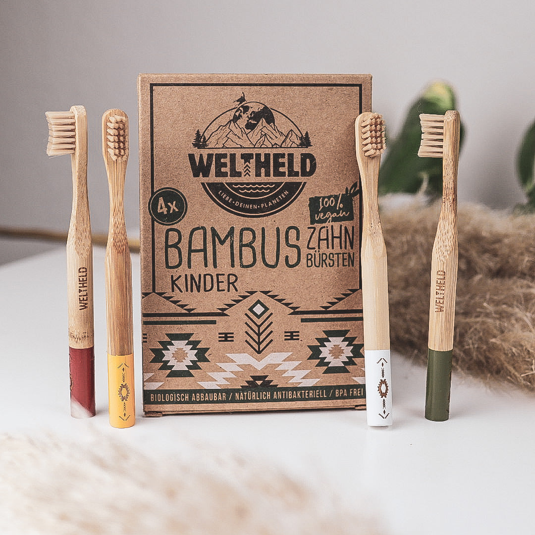 Bambuszahnbürste für Kinder | einzeln